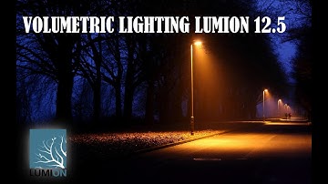 VOLUMETRIC LIGHTING LUMION TUTORIAL #lumion #lumion12