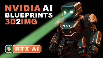 NVIDIA AI Blueprints – Quick AI 3D Renders in Blender with ComfyUI