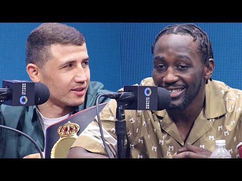 видео: Terence Crawford vs Israil Madrimov • Full Press Conference & Face Off Video