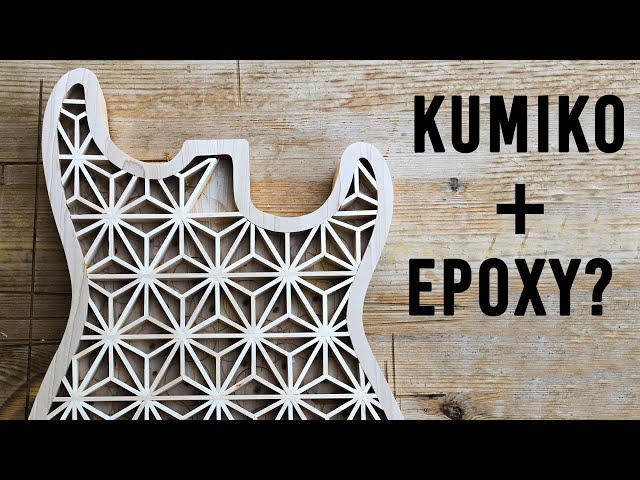 Epoxy + Kumiko = Epic Guitar?