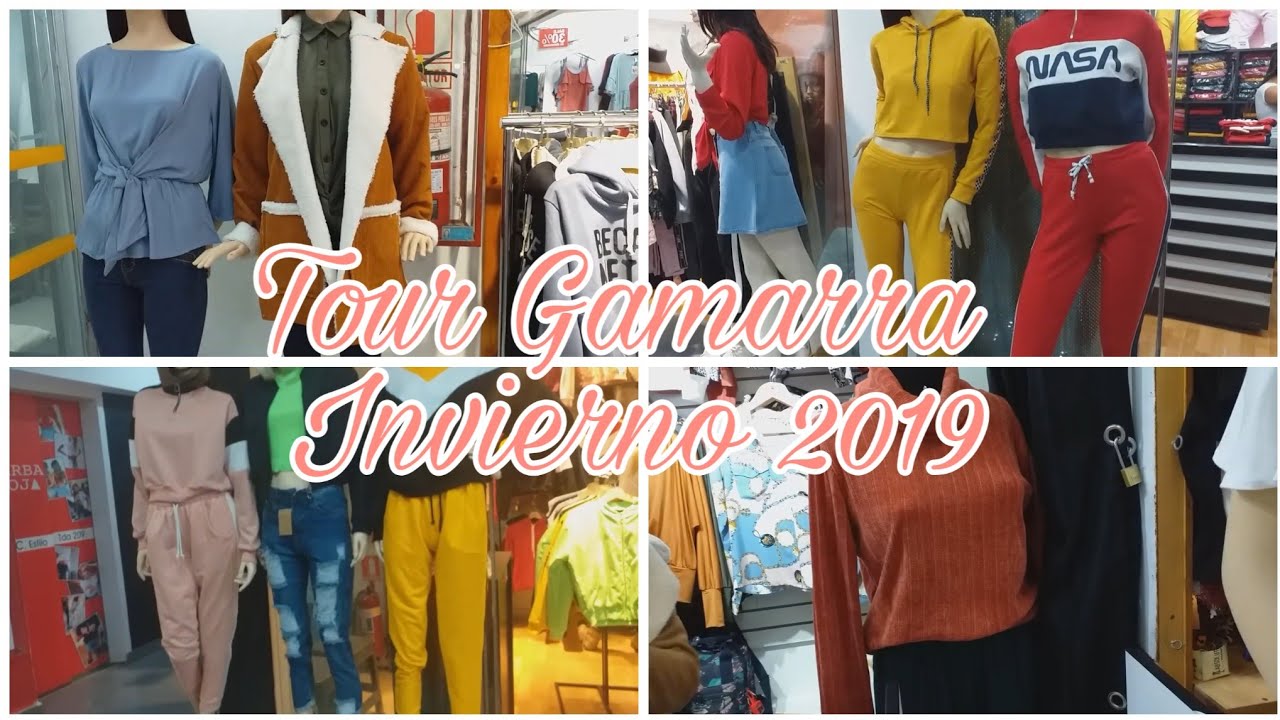 TOUR GAMARRA INVIERNO - ROPA URBANA, TIENDAS Y MÁS - YouTube