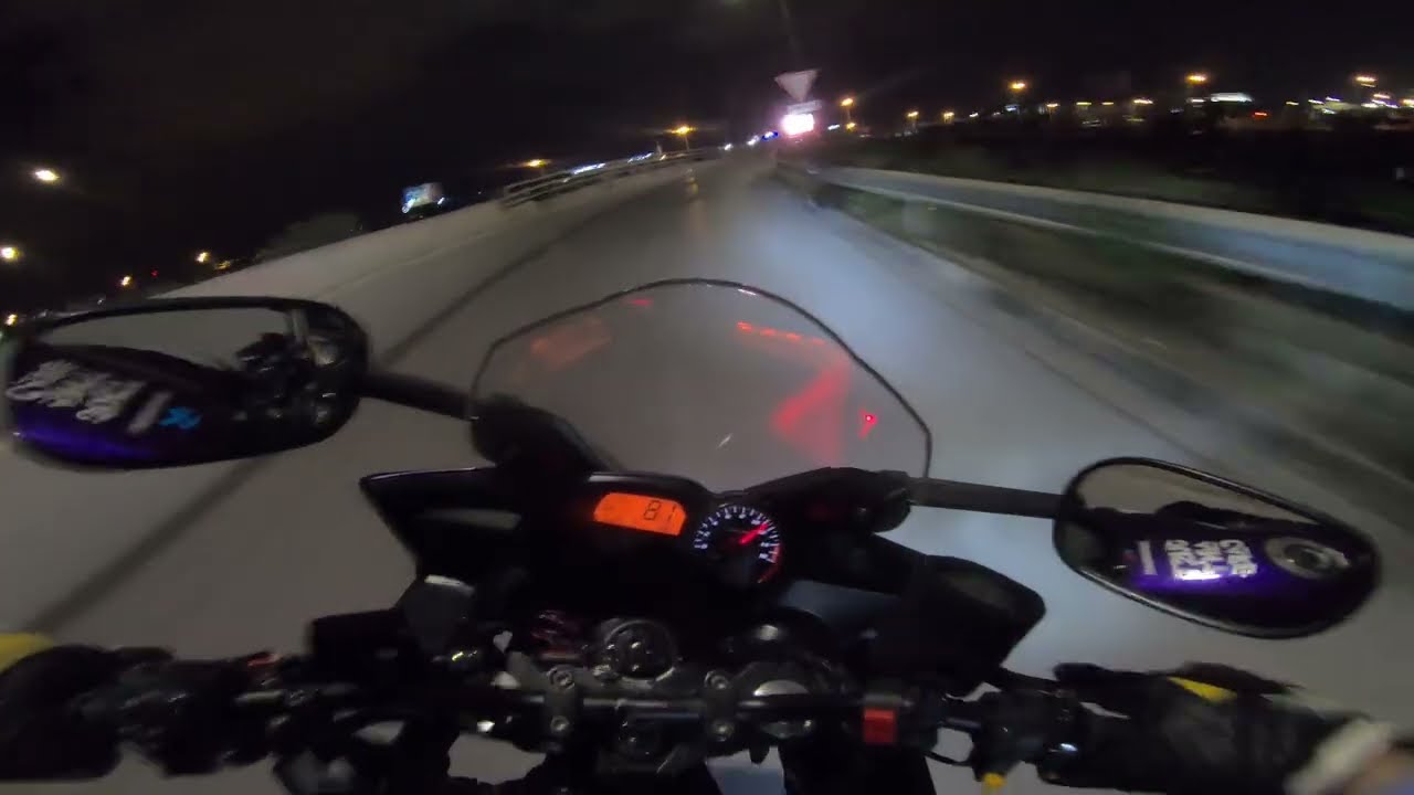 ROUTE X OF MAN | YAMAHA FZ6 | AKRAPOVIC PURE SOUND | TOP SPEED