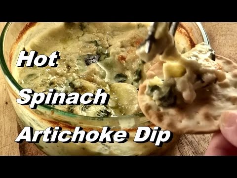 A Classic Recipe for Parties, Super Bowl, Anytime! - Hot Spinach Artichoke Dip!