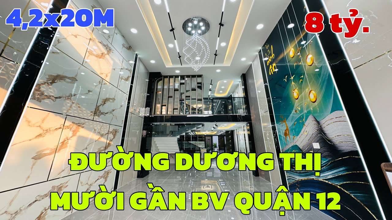 Bán nhà quận 12(714) đường dương thị mười nhà đúc 3,5 lầu ô chờ thang máy giá rẻ xem ngay
