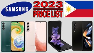 SAMSUNG PHONE PRICE LIST IN THE PHILIPPINES 2023