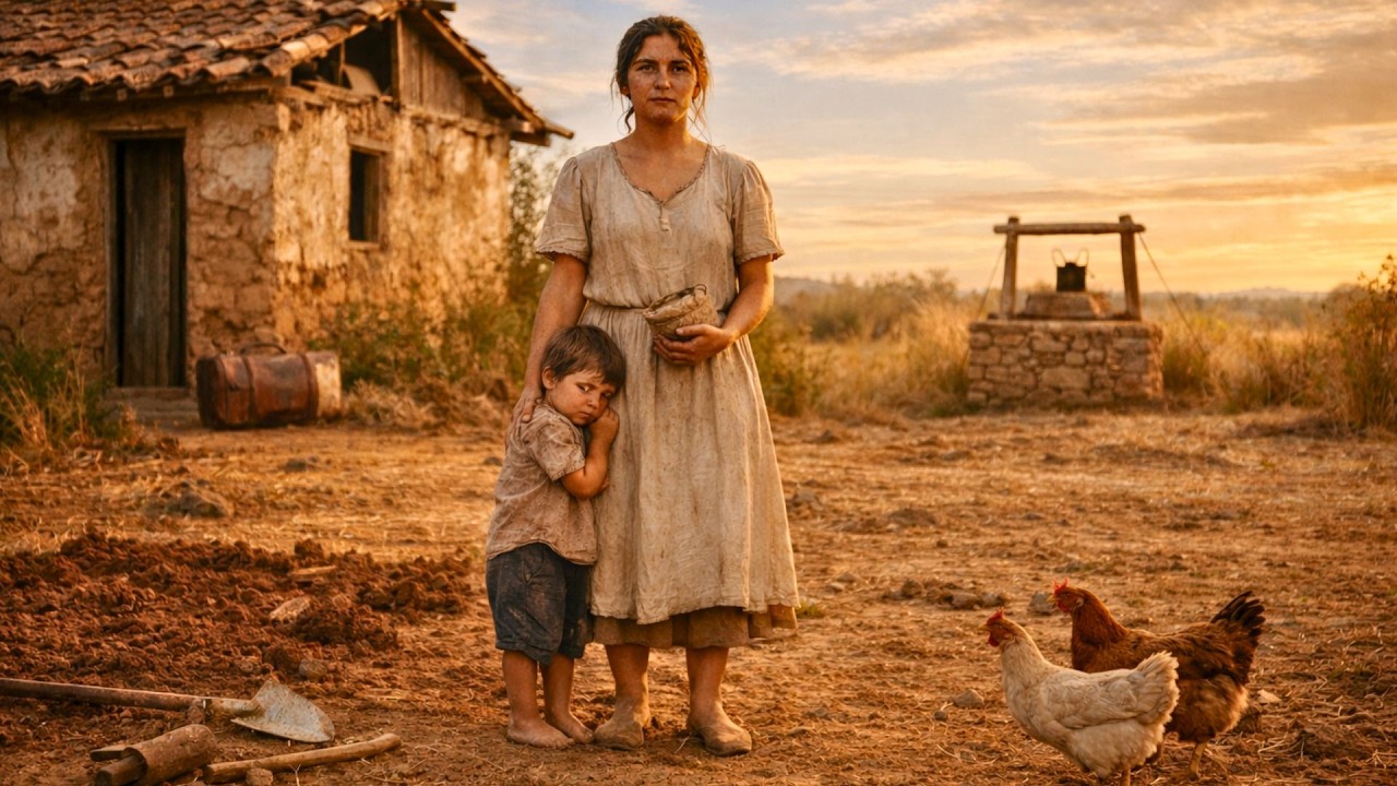 VIUDA RECIBE CABAÑA ABANDONADA — EL SECRETO ESTABA ENTERRADO