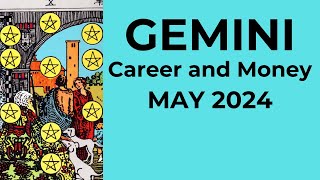 Gemini: An Unexpected Prosperous Path, This Will Shock You! May 2024 CAREER AND MONEY Tarot Reading