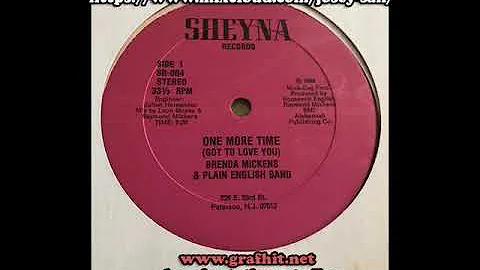 BRENDA MICKENS & PLAIN ENGLISH BAND-One more time (got to love you)