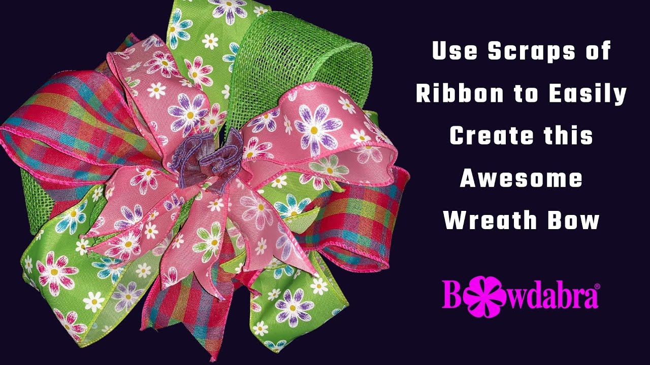 How to Make a Ribbon Bow for Wreaths, Gifts & More (Step-by-Step) - In My  Own Style