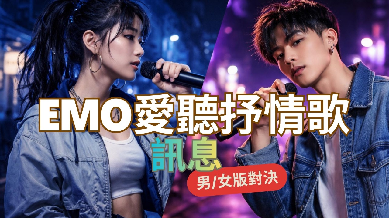 【R&B 對決】《訊息》 emo愛聽抒情歌 | 男女對決，留言告訴我，你(妳)比較喜歡哪一版? | 悟理定律