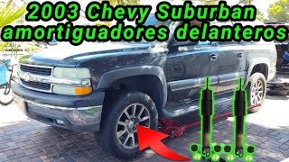 2003 Chevy Suburban 5.3 Cómo cambiar los amortiguadores delanteros ( front shock absorbers )