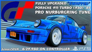 Gran Turismo 7 - SWAPPED Porsche 911 Turbo (930) Pro Tune | Nurburgring Setup V2 | #GT7