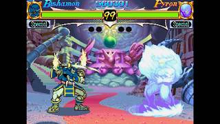Saturn - Night Warriors Darkstalkers Revenge - Longplay All Endings