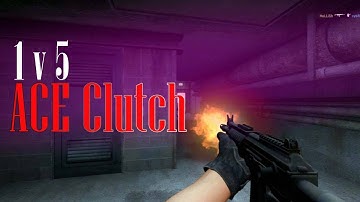 CS GO: SICK 1V5 ACE CLUTCH