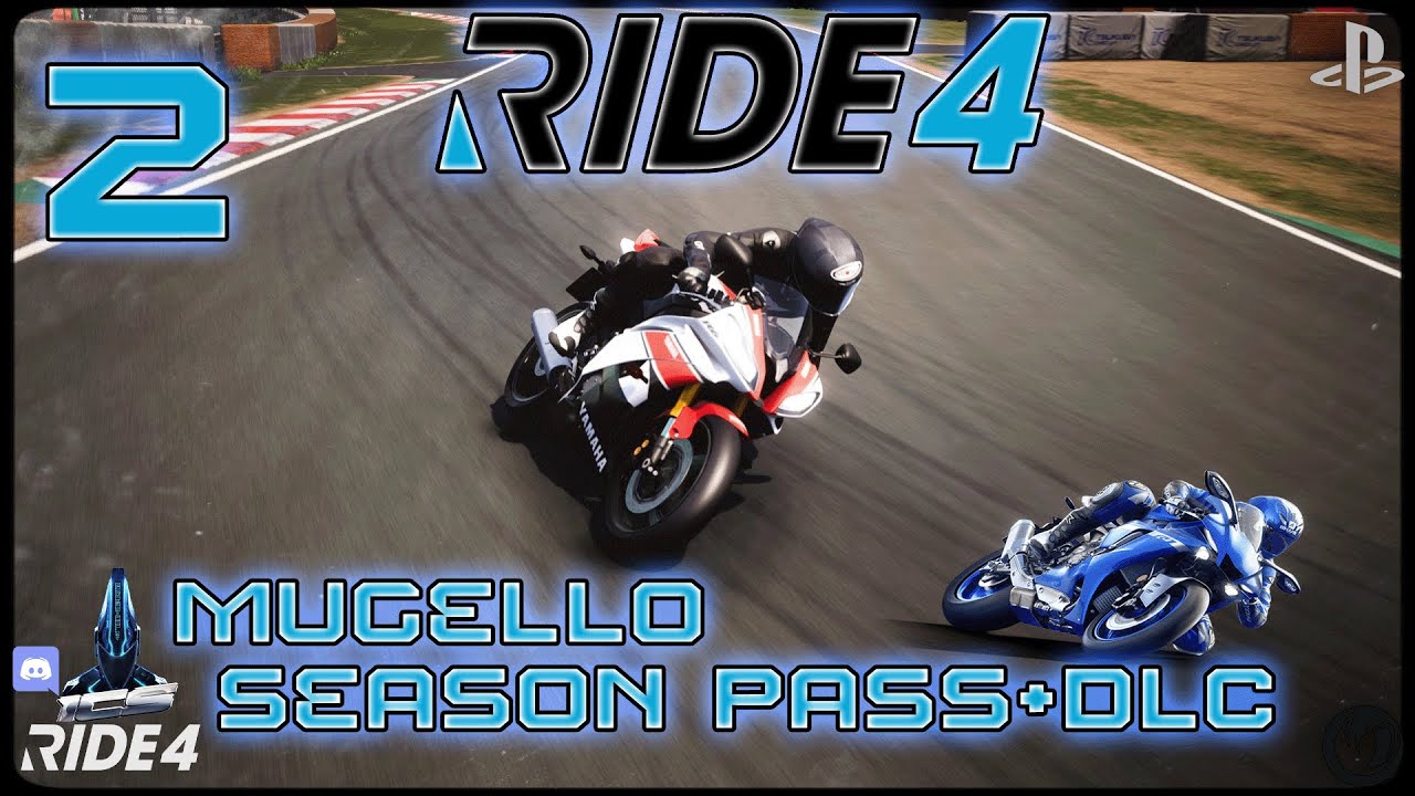 RIDE 4 SEASON PASS + DLC AGGIORNAMENTO GARA MUGELLO CON YAMAHA R6 MODIFICATA GAMEPLAY 2 PS4 Pro