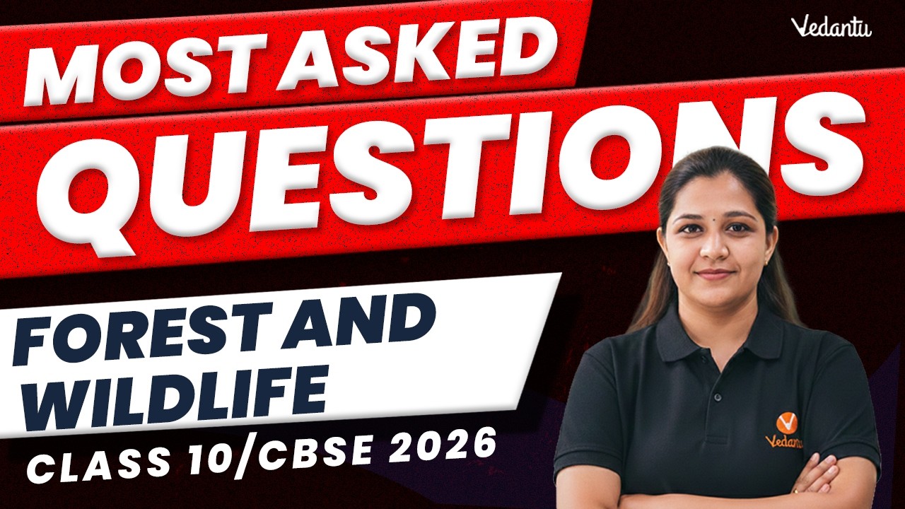 Forest and Wildlife | Most Asked Questions | Class 10 SST | CBSE 2026 | Suba Ma'am
