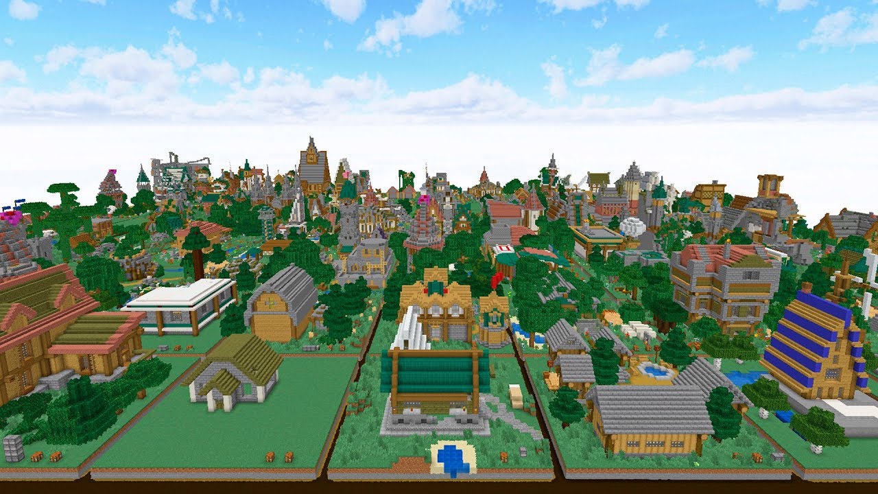 Позвал 120 Игроков на сервер что бы построить Майнкрафт Город в выживании!