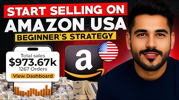 Start Amazon FBA USA (2025) — From Setup to First Sale (Step-by-Step)