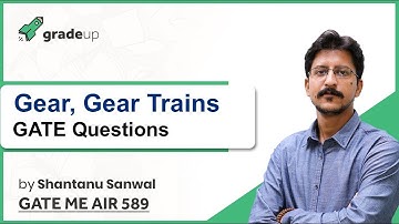 GATE Gear Train Problems | Theory of Machines Previous Year GATE Questions | GATE Mechanical (ME)