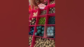 #sorting my #beads #asmr #teaser #trailer #artandcraft #beadasmr #messy #tidy #organising #colour