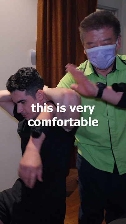 ASMR: Chinese Vibrations Massage for Sore Muscles! #shorts