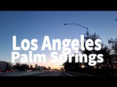 Vídeo: Como ir de Los Angeles a Palm Springs