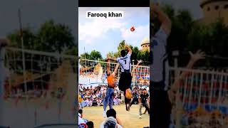 Farooq Khan King Of Volleyball High Vertical Jump In The World
