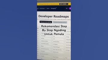 Rekomendasi Step By Step Ngoding Pemula #ngoding #programmer #programming #html #css #javascript