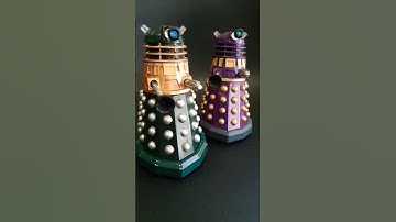 Custom New Series Green Dalek Figure Showcase