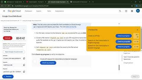 Using the Google Cloud Speech API: Challenge Lab || #ARC131 || By Arcade Helper
