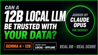 Can a 12B Local LLM Actually Understand Your Data? (Gemma 4 Benchmarked)