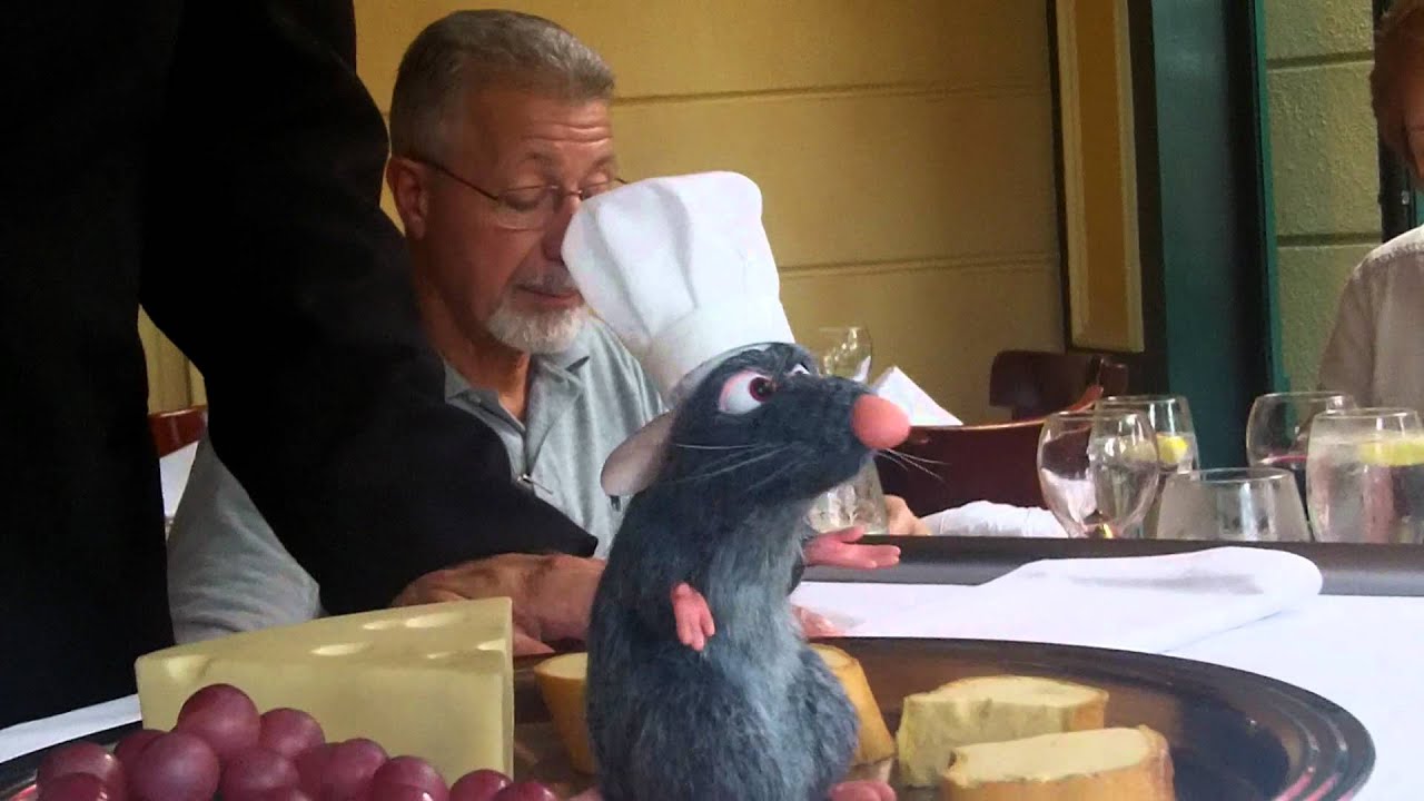 Remy at Les Chefs de France, Epcot - YouTube