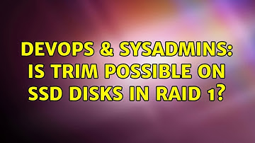 DevOps & SysAdmins: Is TRIM possible on SSD disks in RAID 1?