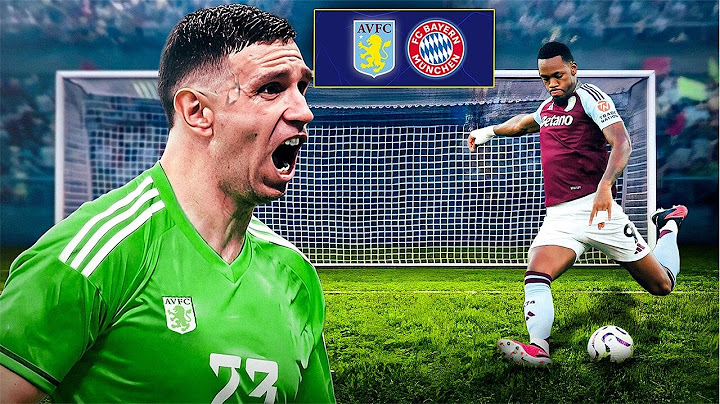 This was DIBU MARTÍNEZ's performance against BAYERN | Aston Villa vs Bayern 🔥⚽