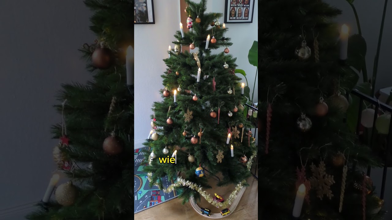 Tannenbaum aufstellen Christbaumständer öffnen und schließen #weihnachtsbaum #christmas #xmas