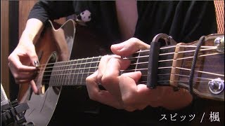 【TAB】スピッツ「楓」アコギで弾いてみた spitz "Kaede" by Osamuraisan chords