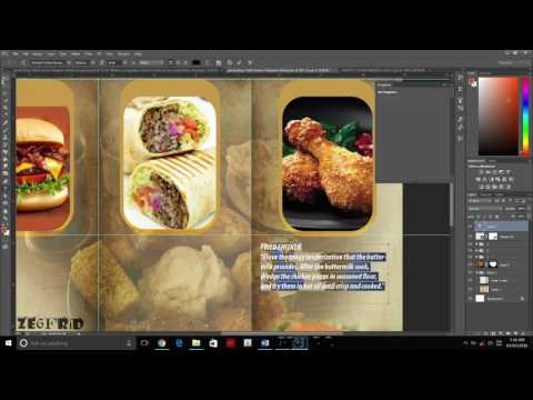 Brochure Design- Menu/ Speed Art