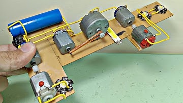 TESTING AT NIGHT, RESULTS OF ASSEMBLY OF MINIATURE POWER STATION USING DVD DYNAMO AND DC MOTOR