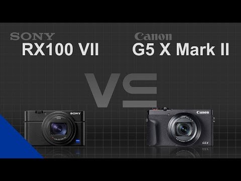 Sony RX100 VII vs Canon PowerShot G5 X Mark II