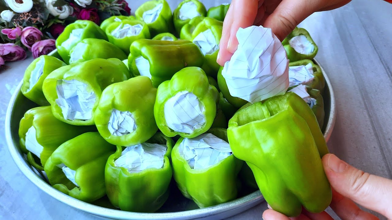 ???? KIŞIN Dolma Biber ASLA ALMAM❗️Bu Yöntemle SAKLARIM???? İlk Günkü Gibi TAZE ve LEZZETLİ???? #kışlık ???? KIŞIN Dolma Biber ASLA ALMAM❗️Bu Yöntemle SAKLARIM???? İlk Günkü Gibi TAZE ve LEZZETLİ???? #kışlık