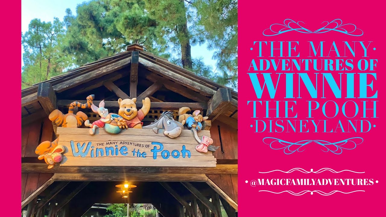 POV The Many Adventures of Winnie the Pooh Ride at Disneyland - YouTube