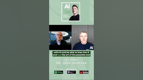 #AIIreland podcast: Dr. John Sheehan discusses the transformative potential of #AI in #Healthcare