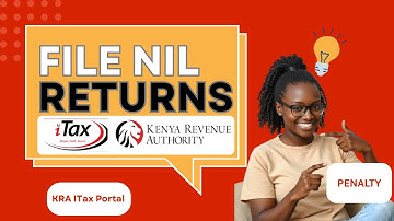 How to File Nil Returns on iTax Kenya (KRA Portal 2025 Step-by-Step)