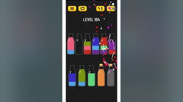 Soda Sort Puzzle Level 104 | How to play Soda Sort Puzzle