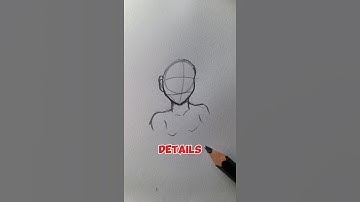 Drawing Faces With ZERO Anatomy Knowledge 😳🔥 #art #shorts #foryou #tutorial #satisfying #howto #face