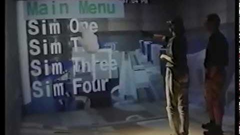 The VR Factory: Discrete Event Simulation Implemented in a Virtual Environment