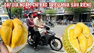 🟢Đại gia ngầm đi xe cùi bắp vác túi đệm chi bạc triệu vác tụng đệm đi mua sầu riêng by Saigon food 8,641 views 14 hours ago 30 minutes