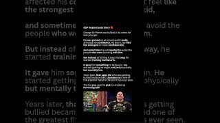 Former UFC Champion George St-Pierre bully story #ufc #mma #islammakhachev #iliatopuria #jonjones