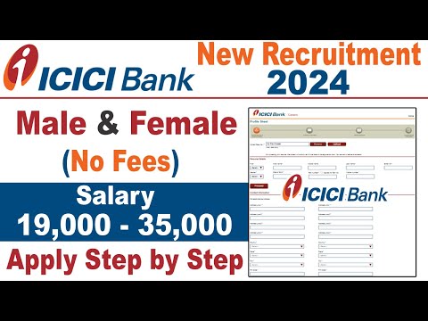 ICICI BANK JOBS APPLY ONLINE 2024 