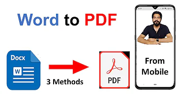 Jak převést soubor aplikace Microsoft Word do PDF?